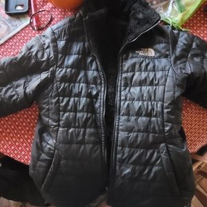 The North Face reversable girls jacket